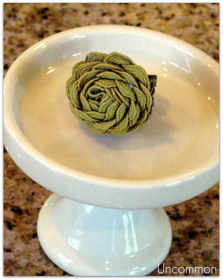 Purple Wreath Rick Rack Ring 032
