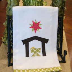 nativity towel