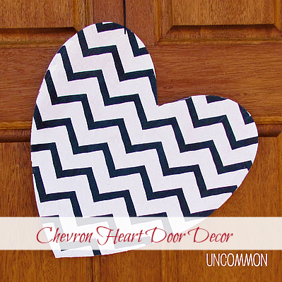 chevron heart door decor chevron heart door decor