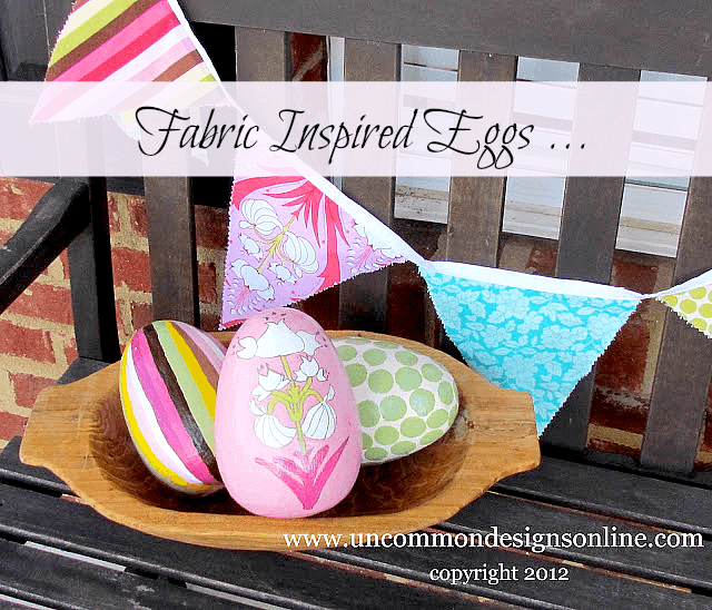 fabric inspired painted eggs fabric inspired painted eggs