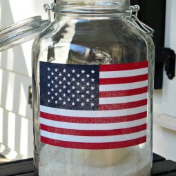 Uncommon 4th of July Flag Porch Pillow 4 2011