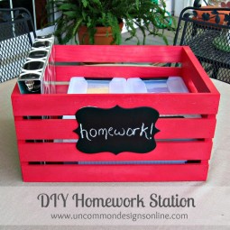 Homework Station ~ uncommon Designs