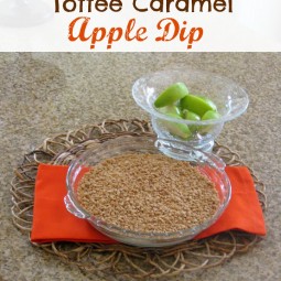 toffee caramel apple dip WM