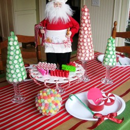 Santa's Sweetshop table