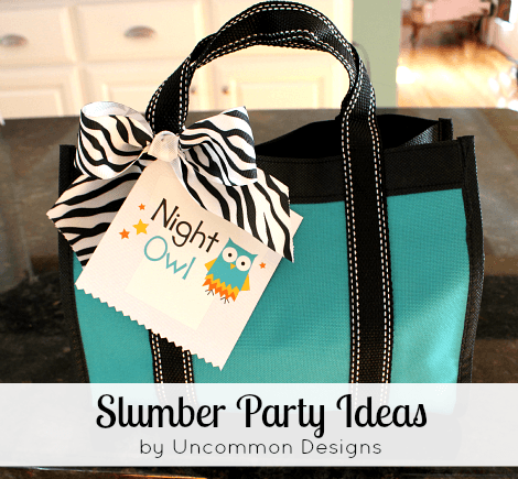Party Decorations on Slumber Party Ideas From Uncommon Designs