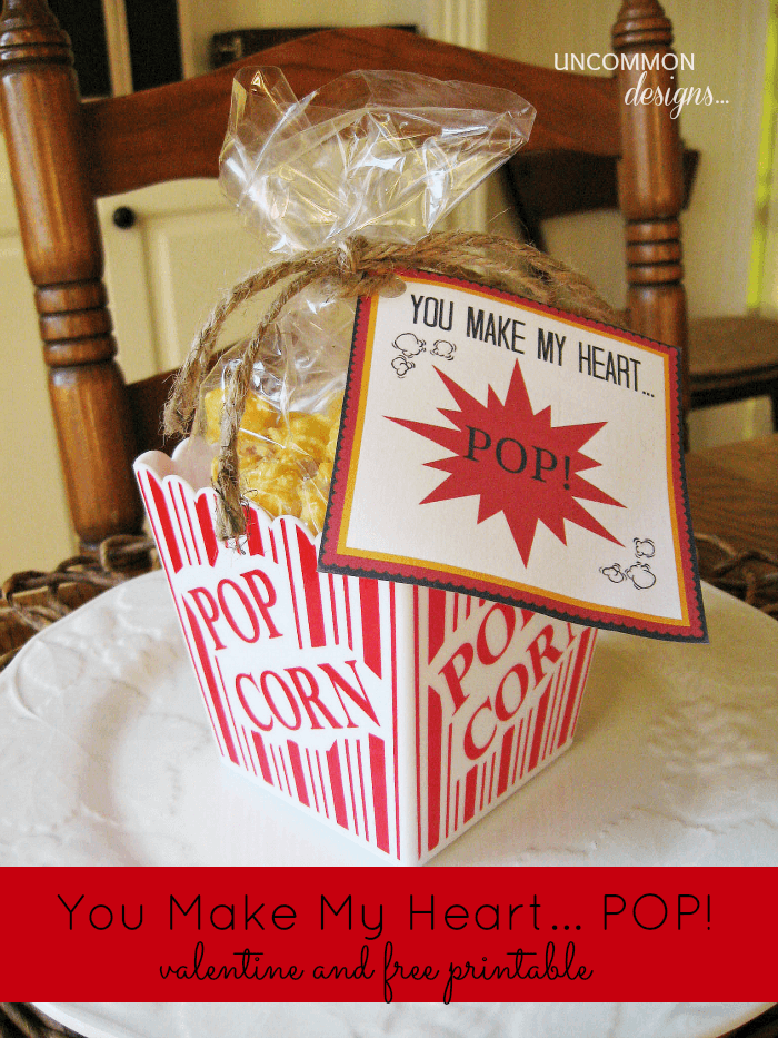 You My Heart POP printable valentine You My Heart POP printable valentine