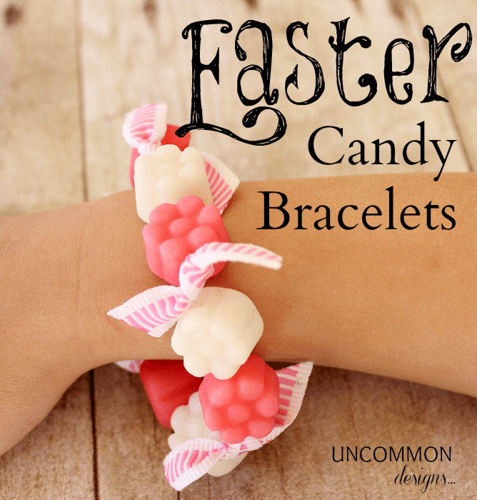 Easter Crafts for Kids… Candy Bracelets