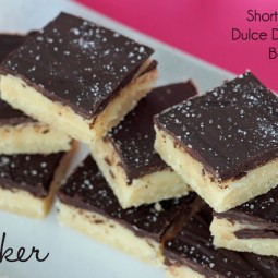 shortbread dulce de leche