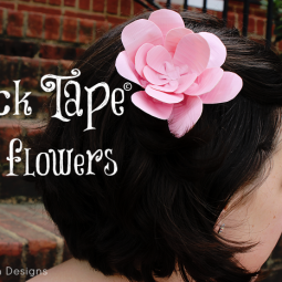 duck tape flower