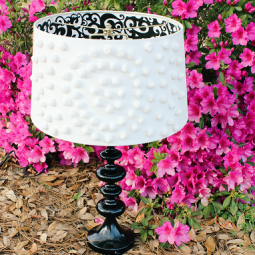 embellished lampshade