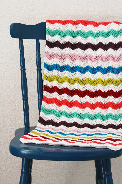 Ripple Stitch Blanket