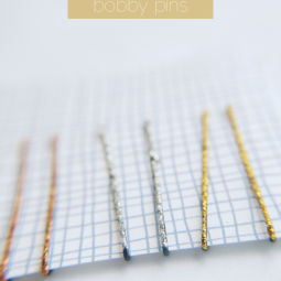 glitter bobby pins