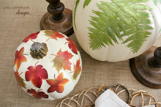 botanical_mod_podge_pumpkins_1