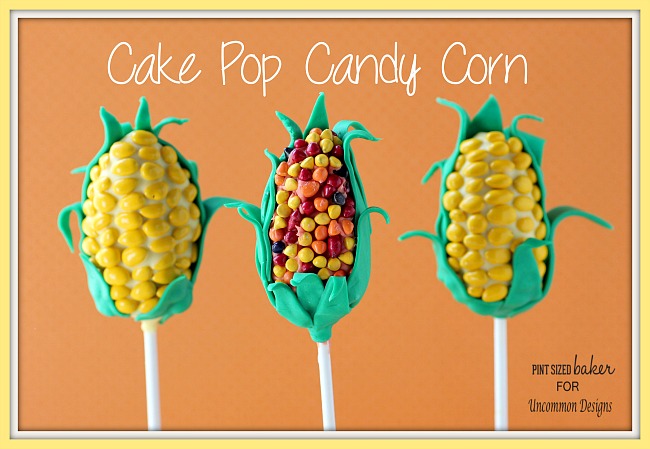 Cake Pop Candy Corn Treats ~ Perfect for a fall celebration! www.uncommondesignsonline.com #recipes Cake Pop Candy Corn Treats ~ Perfect for a fall celebration! www.uncommondesignsonline.com #recipes