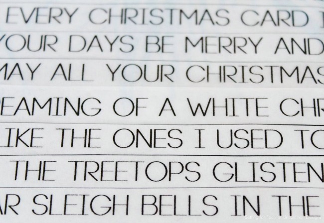 diy christmas drink coasters a perfect holiday gift lyrics i m dreaming of a white christmas