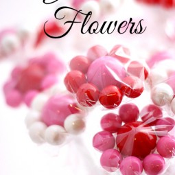 Gumball Flowers An Adorable #Valentines Treat! www.uncommondesignsonline.com #valentinestreat #kidscrafts