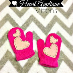no-sew-heart-applique-mittens
