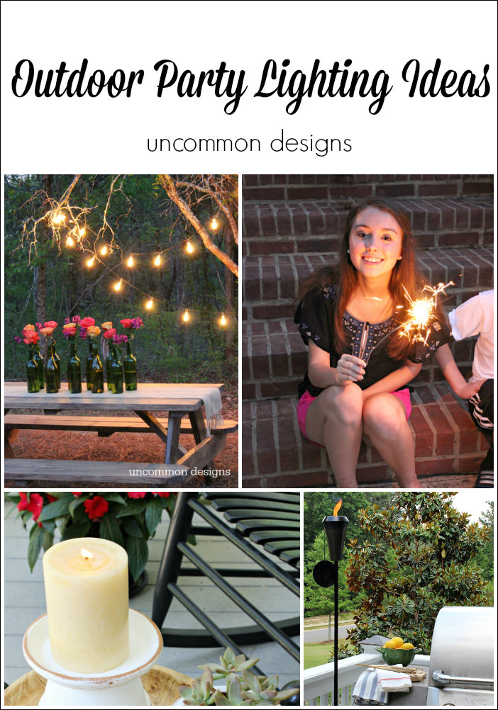 Easy Outdoor Party Lighting Ideas