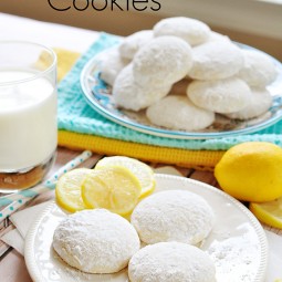 Tender, Buttery Lemon Cooler Cookies Recipe www.uncommondesignsonline.com