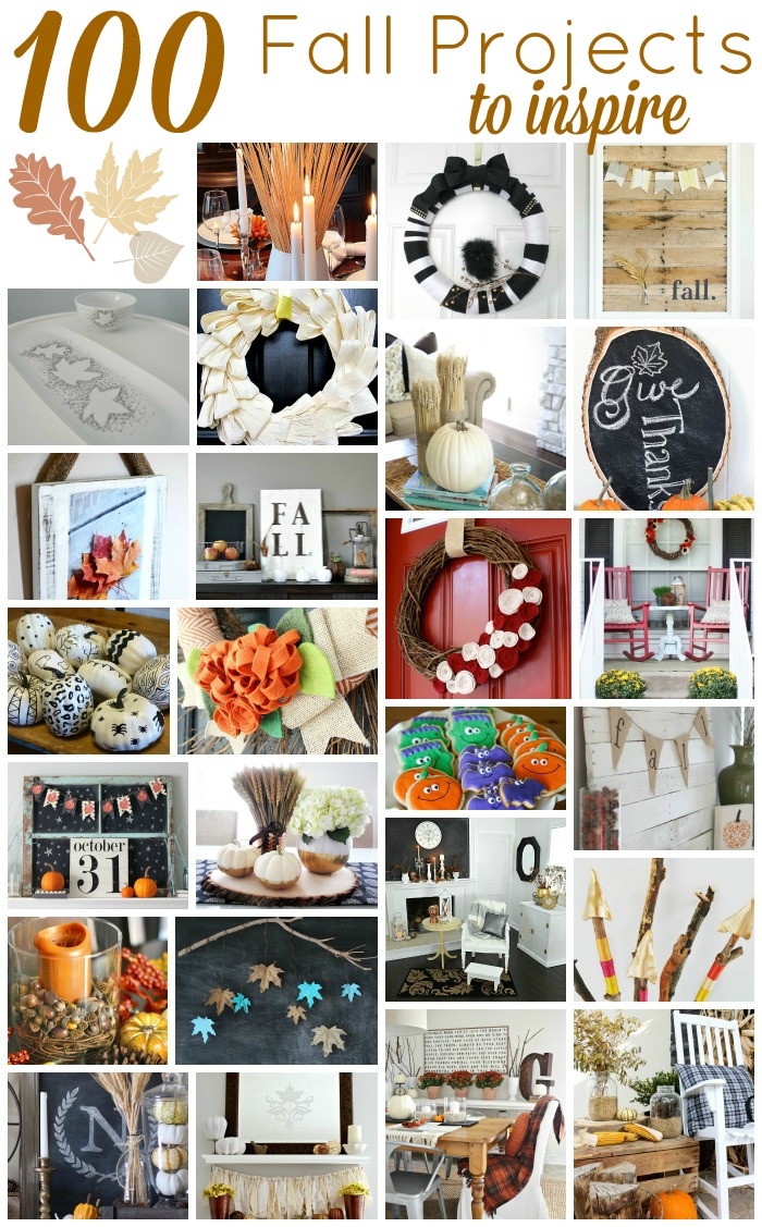 100 Fall Diy Projects And Crafts Blog Hop