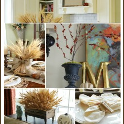 Fall Home Tour Collage