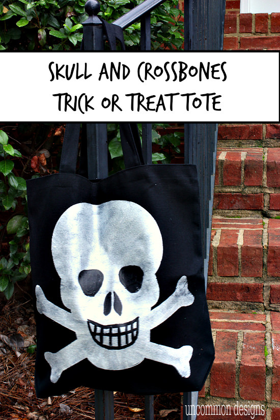 Skull and Crossbones Tote Bag
