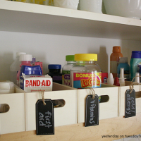 How to Organized your Medicine Cabinet ~Uncommon Designs