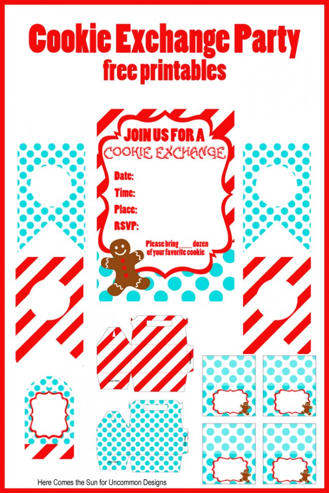 Cookie Exchange Template Free