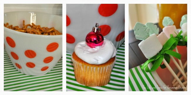 Get the kids in on the fun this holiday season and throw a Tree Trimming Party! via Uncommon Designs