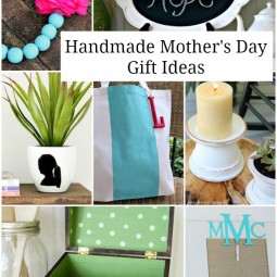 Handmade Mother's Day Gift Ideas that anyone can make by Uncommon Designs