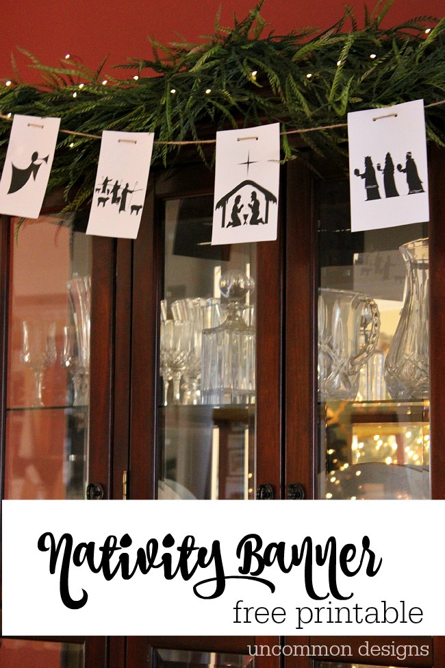 Free Printable Nativity Banner Uncommon Designs Free Printable Nativity Banner Uncommon Designs