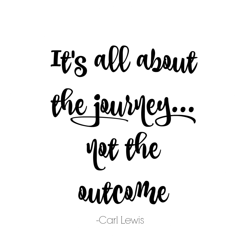 It’s All About the Journey