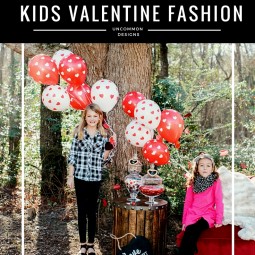 Kids Valentine Fashion Ideas. Cute and affordable outfit options for tween girls | Uncommon Designs