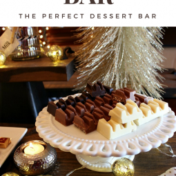How to Create An Elegant Chocolate Bar for Entertaining, No Baking Required! http://www.uncommondesignsonline.com/ #Chocoalte #Entertaining #DessertBar