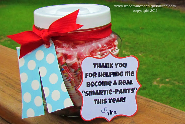 Teacher Appreciation Gift and Printable Idea. Teacher Appreciation Gift and Printable Idea.