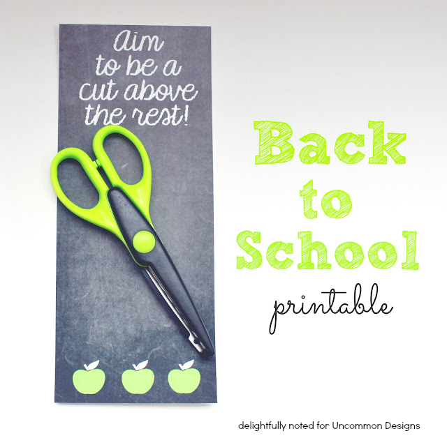 back to school printable