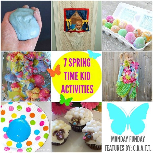 7 Springtime Kid's Activities and Crafts from #mondayfundayparty #linkparty #linkpartyfeatures