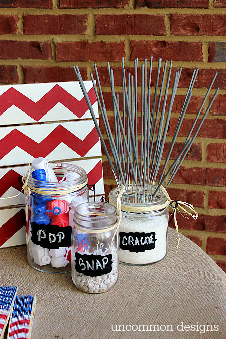 Have some fun on the Fourth  with this Fourth of July Fun and Games Station!   #ultimateredwhiteandblue